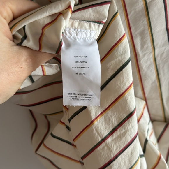 Madewell Central button up shirt in Sadie Stripe - Picture 11 of 13